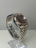 Seiko Mod - Datejust Two Tone Rose Gold Perpetual | Travel Case | NH35 Automatic | 40mm Sapphire