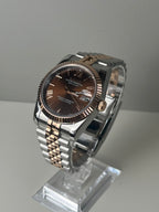 Seiko Mod - Datejust Two Tone Rose Gold Perpetual | Travel Case | NH35 Automatic | 40mm Sapphire