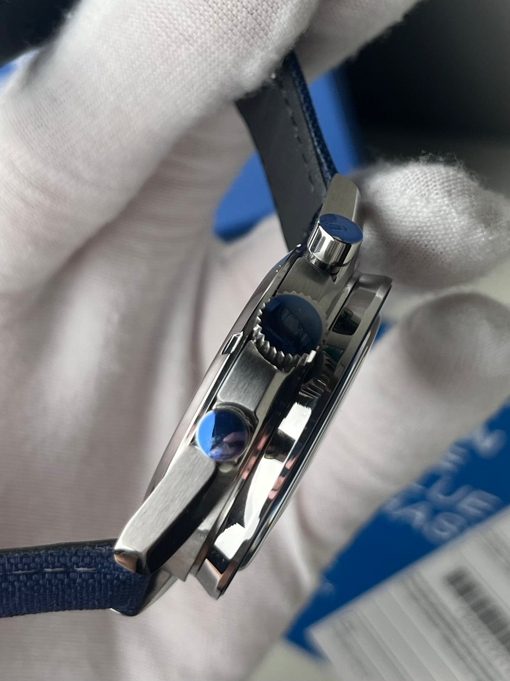 Omega X Swatch 'Super Blue MoonPhase' VK63 Metal Case Custom Mod