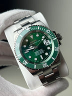 Custom Seiko Mod • SeikoSub Diver ‘Hulk' | Oyster • 40mm • Sapphire • Automatic