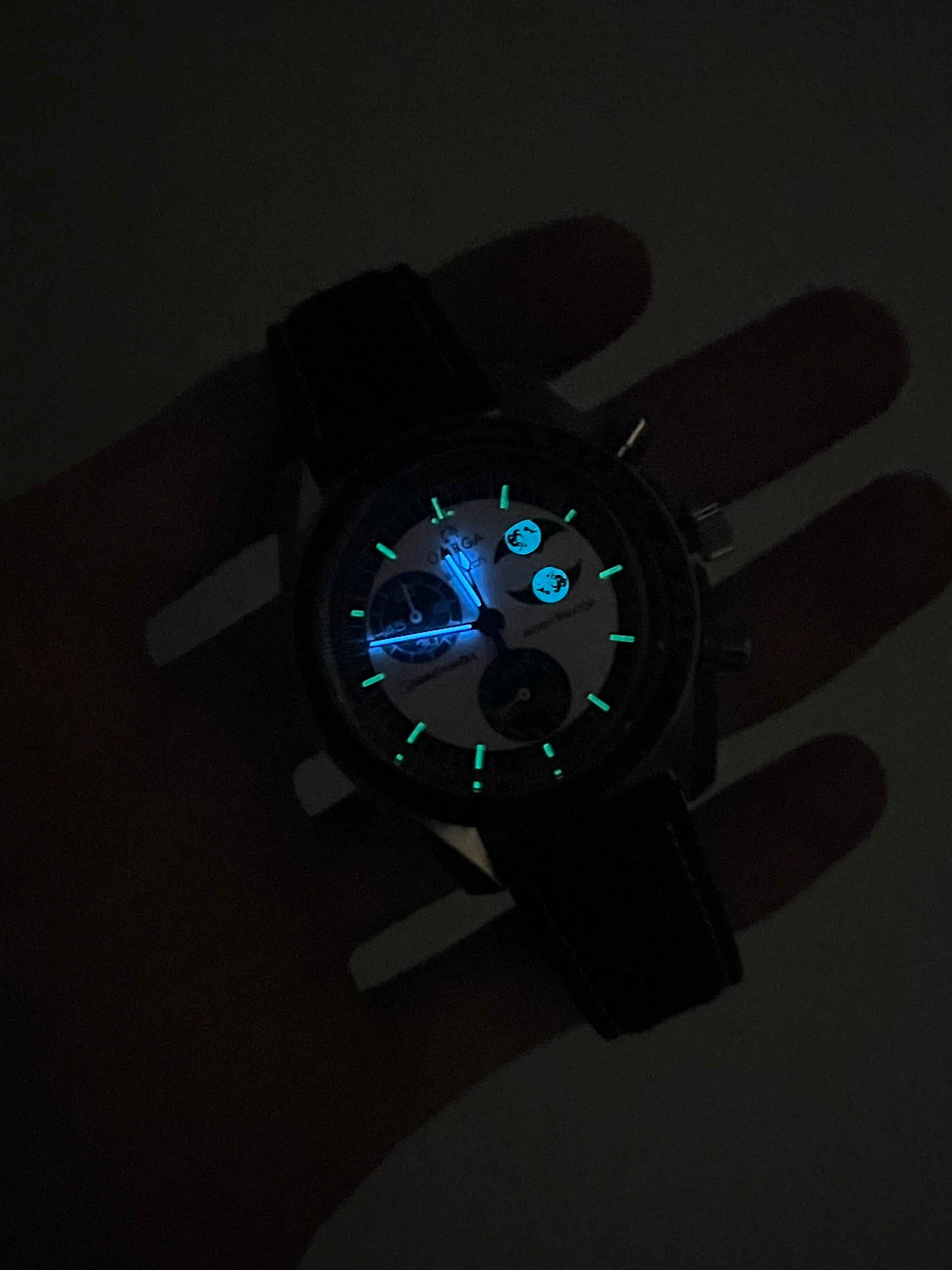 Omega X Swatch 'Super Blue MoonPhase' VK63 Metal Case Custom Mod
