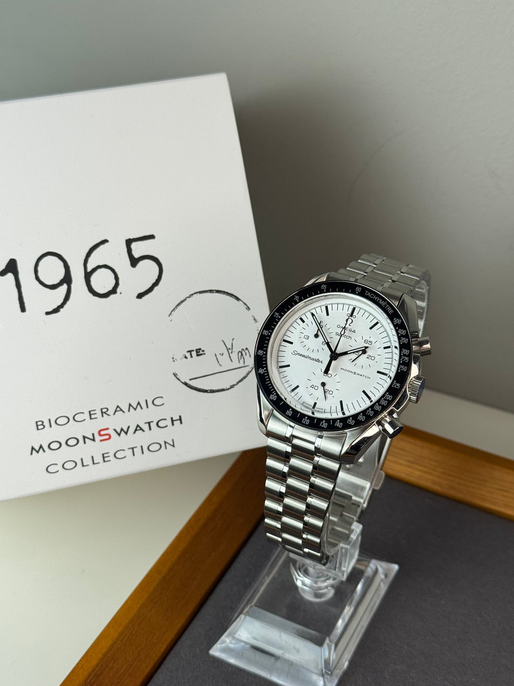 Omega X Swatch 1965’ Moonswatch WD Metal Case