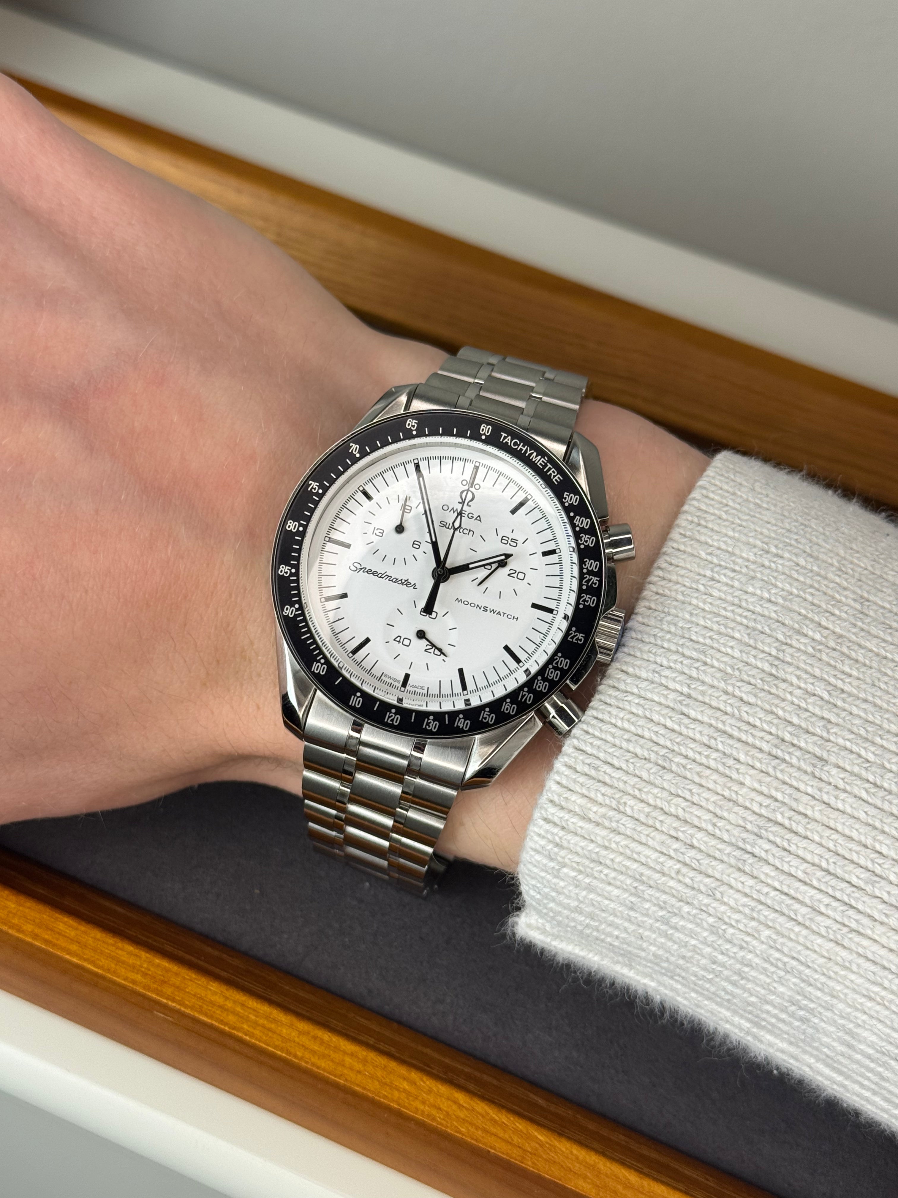 Omega X Swatch 1965’ Moonswatch WD Metal Case