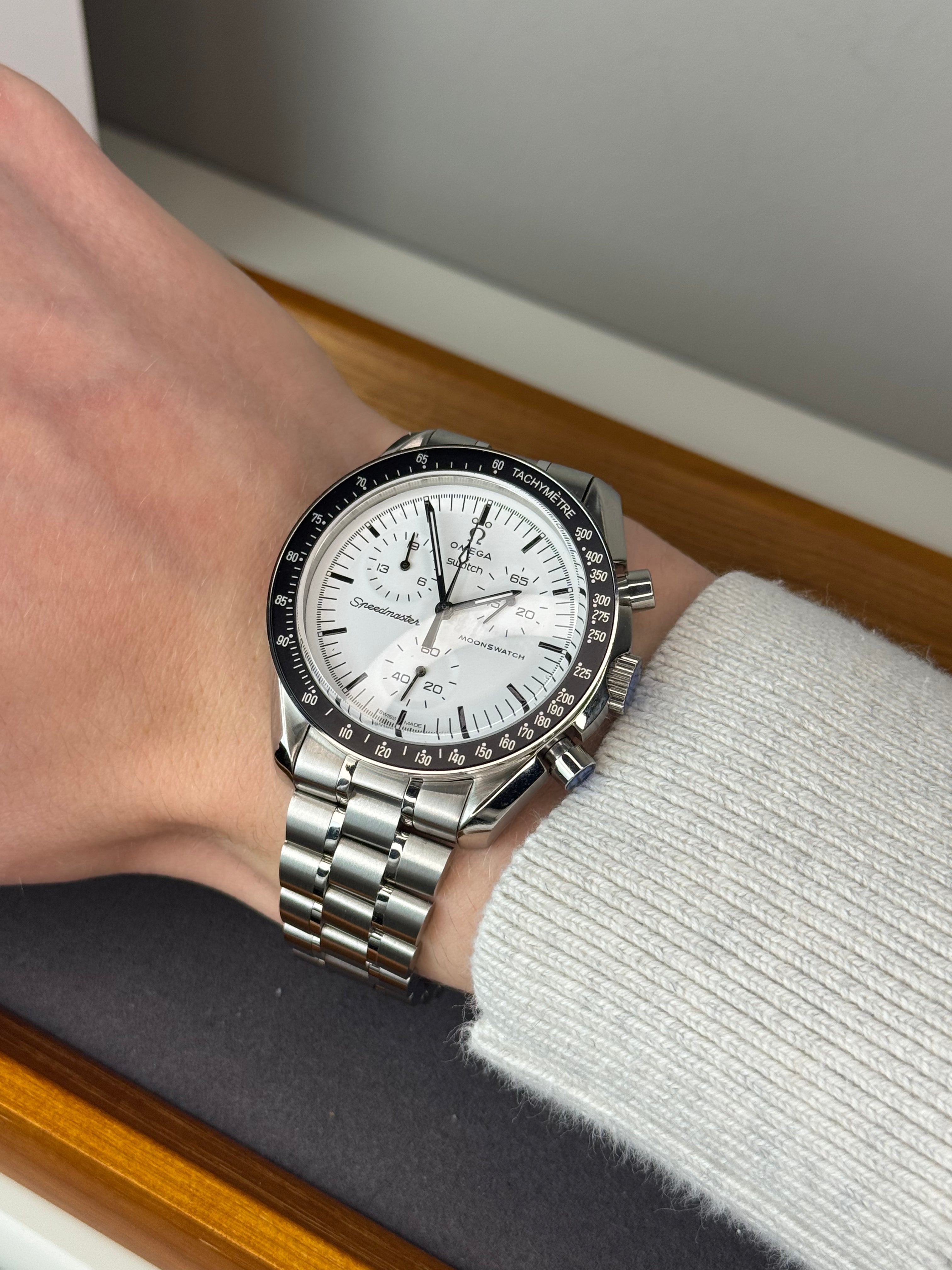 Omega X Swatch 1965’ Moonswatch WD Metal Case