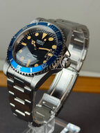 Seiko Mod Watch Vintage Sub Diver | Oyster • 40mm Sapphire• NH35 Automatic