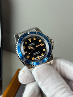 Seiko Mod Watch Vintage Sub Diver | Oyster • 40mm Sapphire• NH35 Automatic