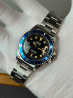 Seiko Mod Watch Vintage Sub Diver | Oyster • 40mm Sapphire• NH35 Automatic