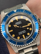 Seiko Mod Watch Vintage Sub Diver | Oyster • 40mm Sapphire• NH35 Automatic