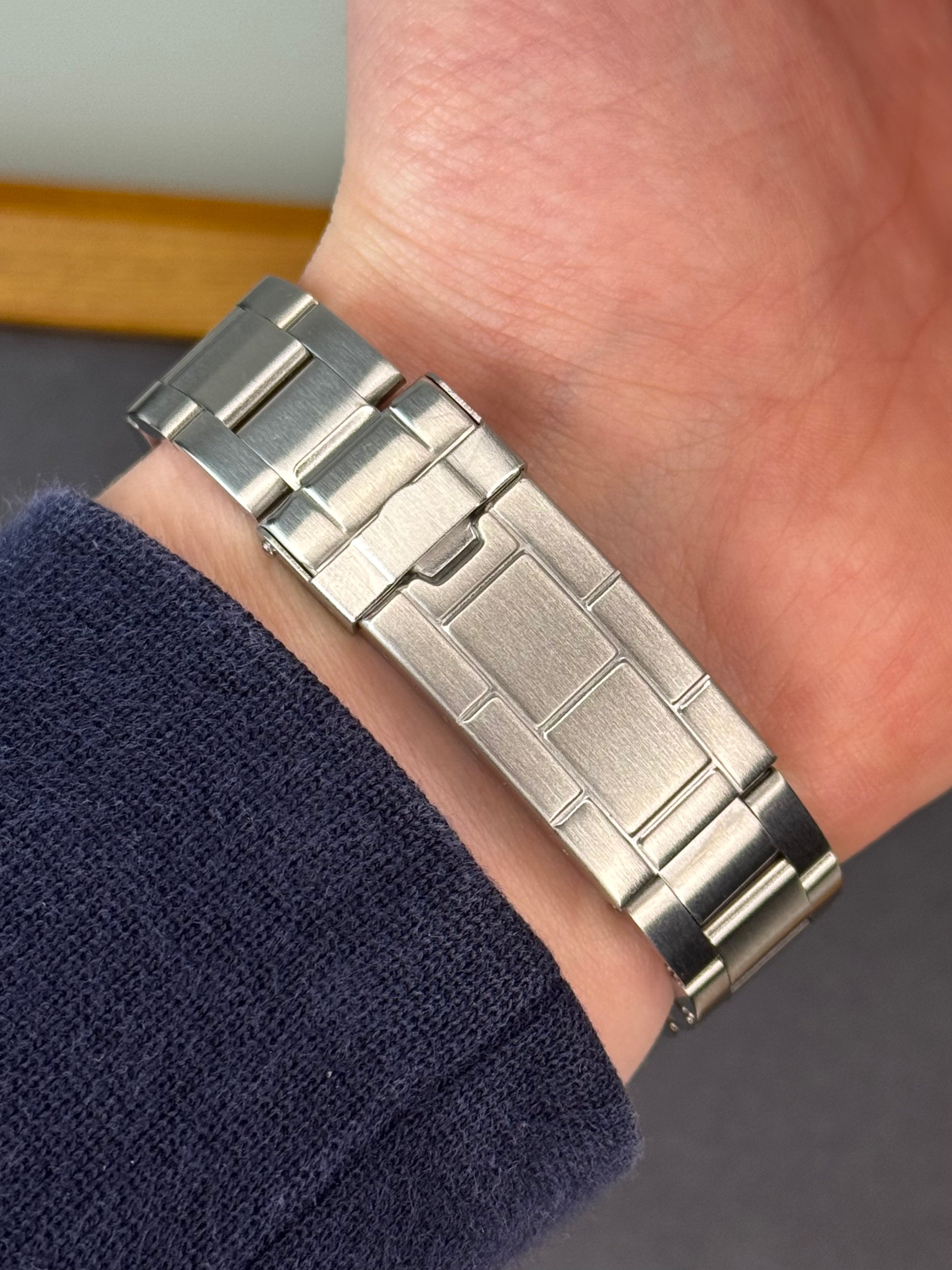 Seiko Mod Watch Vintage Sub Diver | Oyster • 40mm Sapphire• NH35 Automatic