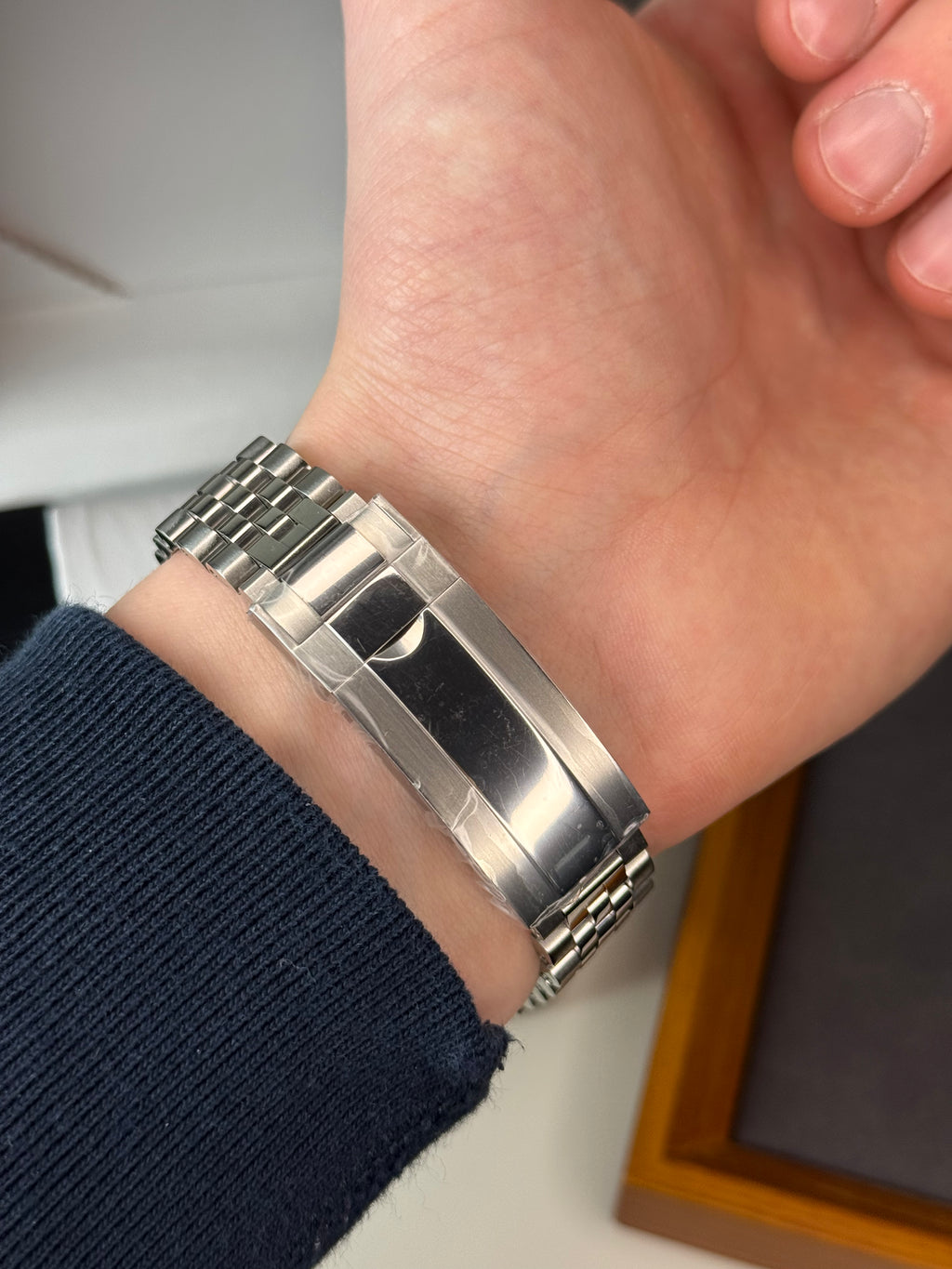 Seiko Mod 'Batman' GMT Diver | Jubilee • 40mm Sapphire• NH35 Automatic