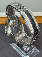 Seiko Mod 'Batman' GMT Diver | Jubilee • 40mm Sapphire• NH35 Automatic