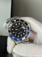 Seiko Mod 'Batman' GMT Diver | Jubilee • 40mm Sapphire• NH35 Automatic